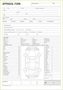 vehicle accident report form appraisal form a set pad