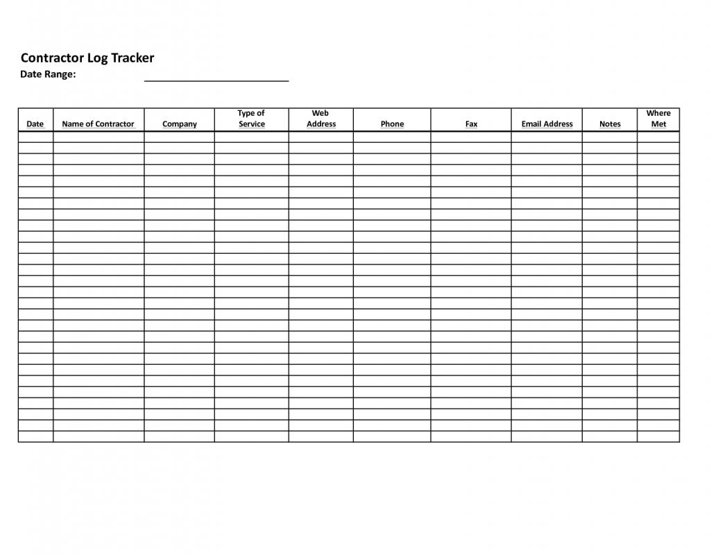 visitor sign in sheet template