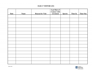 visitor sign in sheet template visitor log template wqspvmhs