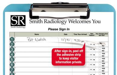 visitor sign in sheets med label off sil with bl