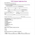 volunteer application form nvfi volunteer application form template free printable