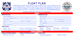 volunteer form template floatplan x
