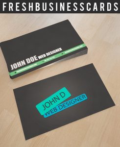 web designer business card web designer business cards