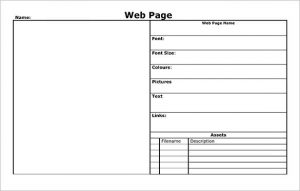website storyboard template blank webpage story board template ms word download