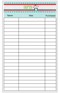 wedding checklist template christmas planner gifts