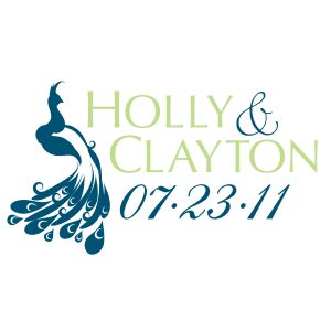 wedding logo design holly clayton final