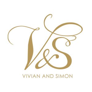 wedding logo design vands wedding logo gold