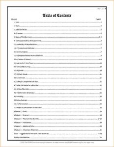 wedding order of service template master slave contract template table of contents