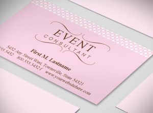 wedding planners templates wedding planner business card template