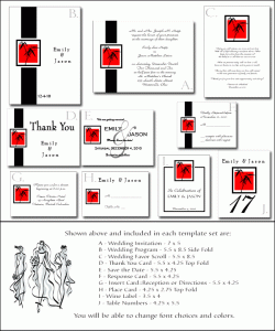 wedding reception program template wedding invitation kit as