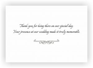 wedding thank you examples normal