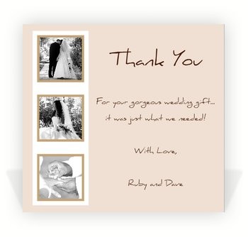 wedding thank you note examples