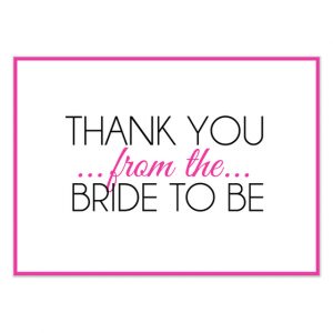wedding thank you note templates free bridal shower thank you cards from bride and groom