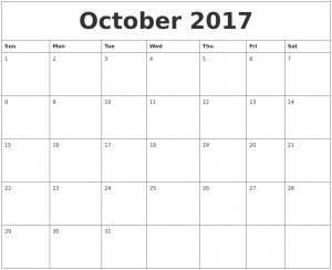 weekly calendar pdf october free weekly calendar