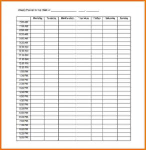 weekly hourly planner family schedule template weekly family schedule daily weekly hourly planner template word doc