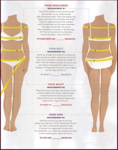 weight loss measurement chart measuring