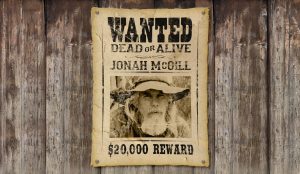 wild west wanted poster d