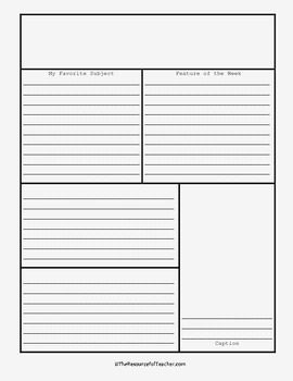 will writing template