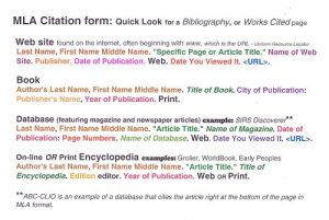 wix web template mla citations quick look