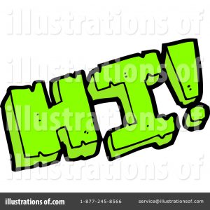 word art designs royalty free rf word hi clipart illustration by lineartestpilot stock sample