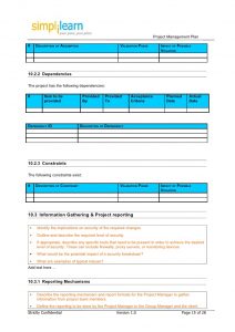 word forms template project management plan template