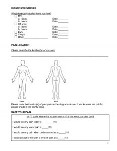 work order templates new jersey pain care center new patient form