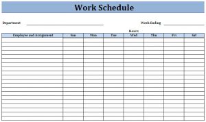 workout log excel work schedule template hzyya