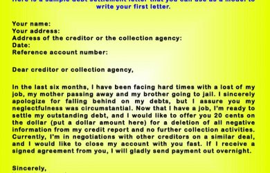 writing a letter of intrest how to write a convincing debt negotiation letter