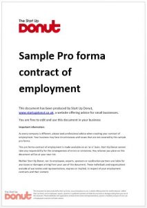 written warning form employment contract sample