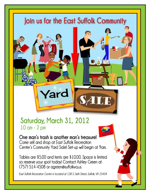 yard sales flyers