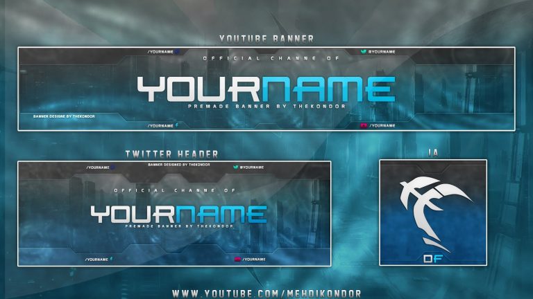 Youtube Banner Template Download | Template Business