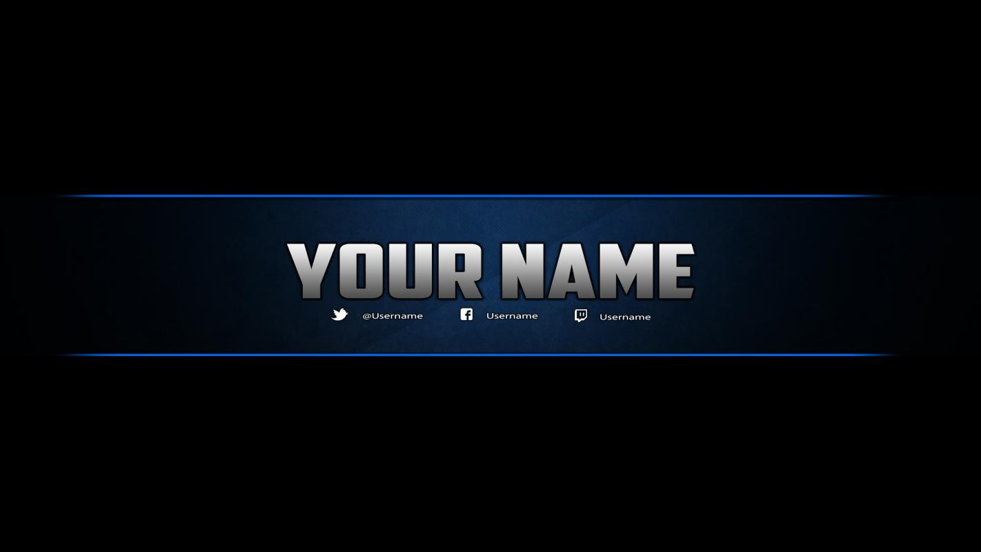 youtube banner templates
