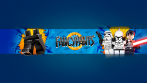 youtube gaming banners fancypants banner withlegs